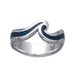Dive Argent Wave Ring Argent 5