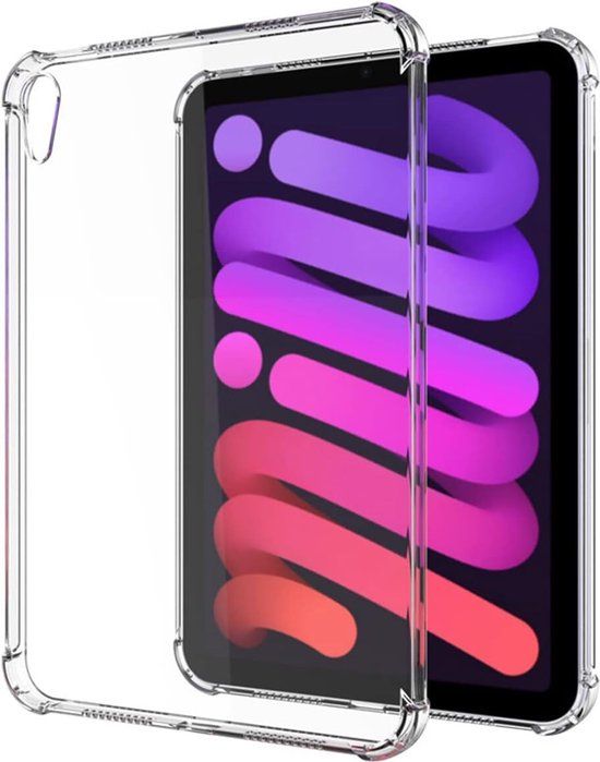 Selected by GSMpunt.nl Apple iPad Mini 7 / 6 Schokbestendige TPU Hoes Transparant