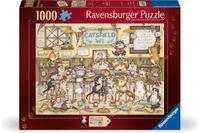 Ravensburger Crazy Cats At the WI Puzzel 1000 Stukjes | Vintage Collection | Legpuzzel voor Volwassenen