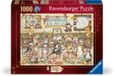 Ravensburger Crazy Cats At the WI Puzzel 1000 Stukjes | Vintage Collection | Legpuzzel voor Volwassenen