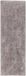 Hanse Home Tapijtloper Soft Twist hoogpolig Taupe 80x240 cm