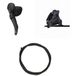 Shimano GRX ST-RX610/BR-RX410 schijfrem, zwart, één maat