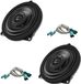 Audison Prima APBMW X4E - Haut-parleur de voiture - Haut-parleurs prêts à l'emploi pour BMW et Mini - Haut-parleurs sur mesure - Coaxial 2 voies