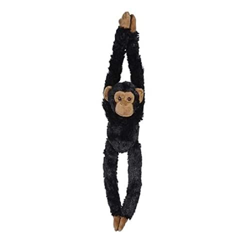 Ravensden Zachte Pluche Chimpanzee Hangend 65cm - Zwart - Polyester - 5024288123232