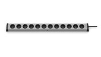 Ehmann 0200x00122303 stekkerdoos universeel 12-voudig, 3 m voedingskabel