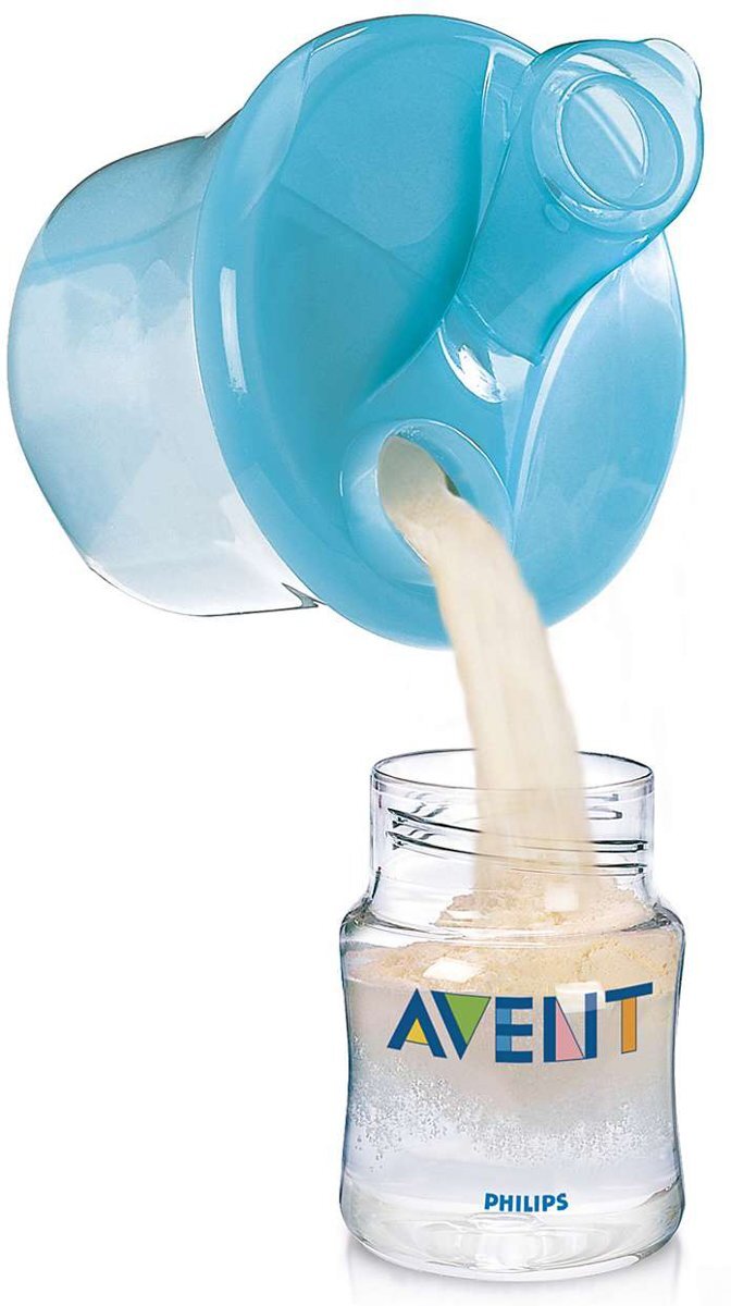 Philips AVENT SCF135/06 - Reisbox voor melkpoeder - 1 stuk blauw