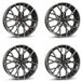 Borbet 4 jantes, taille 8.5x19, ET40, 5x114,3, adaptées pour Great Wall Ora Funky Cat. Jantes en aluminium