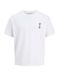 JACK & JONES Shirt 'JJBOYE' donkerbruin / wit