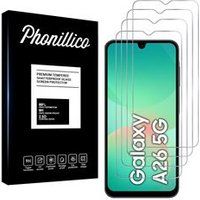 Phonillico® Gehard glas voor Samsung Galaxy A26 5G [Pack 4]