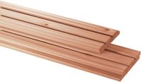 Woodvision Douglas Geschaafd Triple Profiel - 2,2 x 14 x 300 cm - Onbehandeld