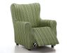 Martina Home Mejico stoelovertrek, groen, relax, compleet van 70 tot 90 cm breed