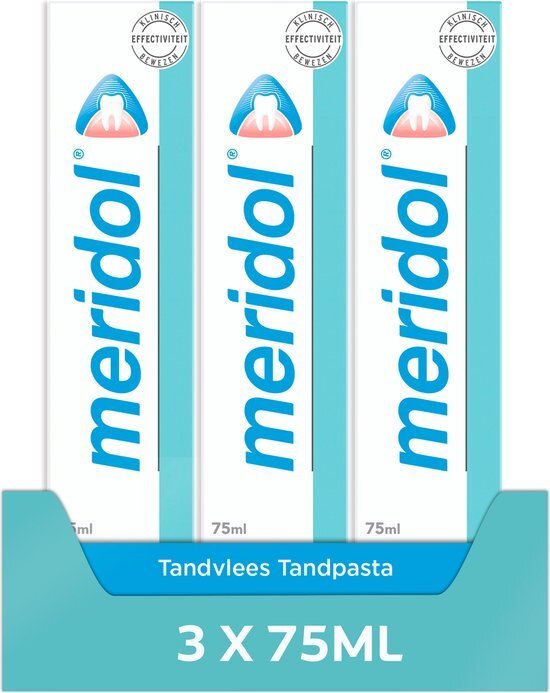 Meridol Meridol Tandvlees tandpasta 3 x 75ml