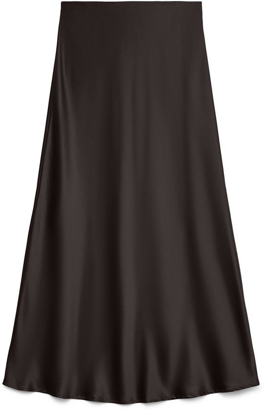 Vero Moda Merle Midi-Rok Dames Bruin - Multicolor