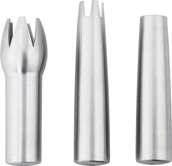 iSi Spuitmondjes rvs blister - 3 stuks