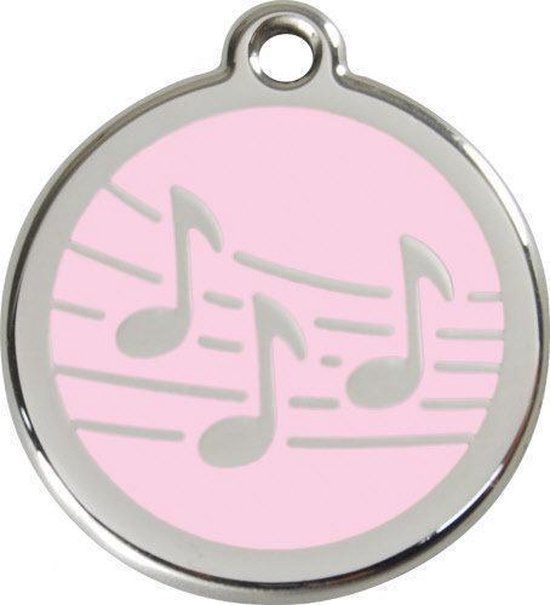 Red Dingo Penning Roze met muzieknoten S