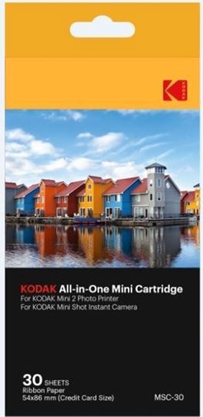 Kodak Mini Printer 2 & Minishot Paper 30 Pack