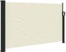vidaXL Windscherm uittrekbaar 120x600 cm crème