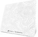 ATTACK SHARK CM05 Tapis de souris gaming en verre trempé - Ligne de contour blanche