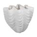 Mette Ditmer Vase Shell Grand, 30 cm, blanc