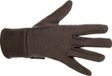 HKM Sports Equipment Riding gloves - Fleece - Brown - Size 116 - Girls