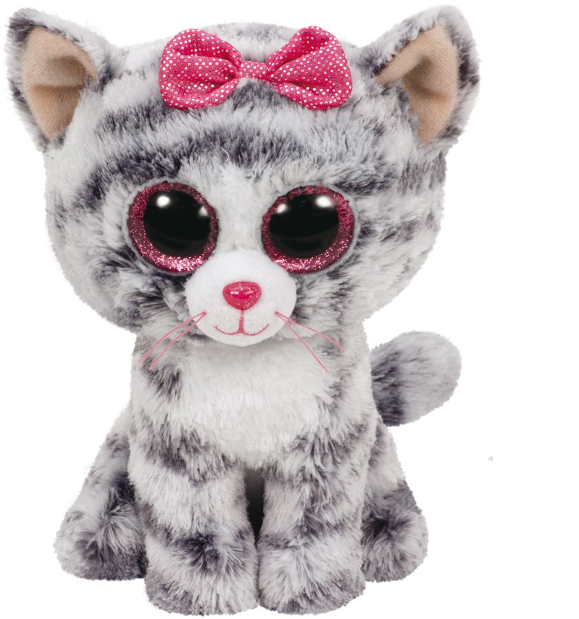 TY Kiki - Knuffel - 16 cm - Zwart