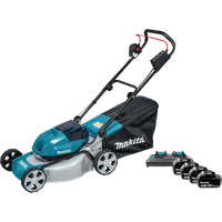 Makita DLM463PT incl. 5,0 Ah Accu (2x) + 5,0 Ah 18V Accu (2x)