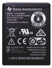 Texas Instruments Texas herlaadbare batterij