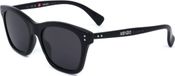 Kenzo KZ40161I 01A, glanzend zwart, zonnebril voor dames, afmetingen 53/18/145