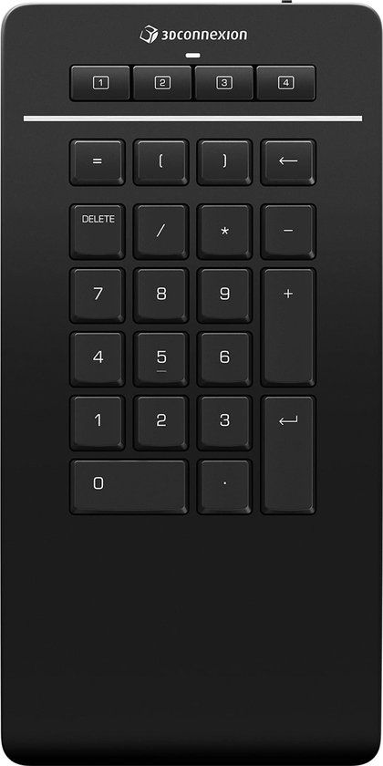 3Dconnexion Numpad Pro numeriek toetsenbord Bluetooth/USB/RF Wireless Zwart