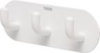Tiger Handdoekhaak Rack Rondo Zelfklevend 3 Haken Wit