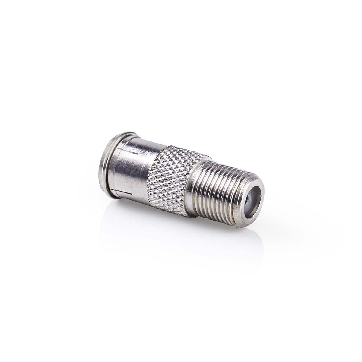 Nedis CSGP41956ME - Antenne Connector - F-quick - 10 stuks - Metallic