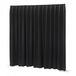Wentex P&D Rideau Molleton 300 g/m² Noir - 400 x 300 cm (L x H) - plissé