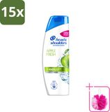 Head & Shoulders Shampoo Pomme Fraîche - 400 ml - 15 pièces
