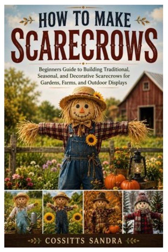 How Libri GmbH How to Make Scarecrows: Beginners Guide to Building Traditional, Seasonal, and Decorative Scarecrows for Gardens, Farms, and Outdoor Displays Paperback