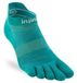 Injinji Sokken Lichtgewicht No-show Groen Unisex Polyester Gestreept Laag 40-44