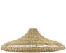 Lumisky Freya lampenkap Beige Rotan Rond 70cm