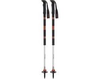 Komperdell Contour Titanal 2 Foam Ski Poles Black/Orange Unisex Adult Clicksysteem