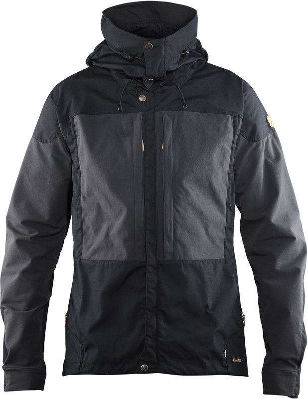 Fjällräven Keb Jas Heren, zwart/grijs M 2023 Trekking- & Wandeljassen