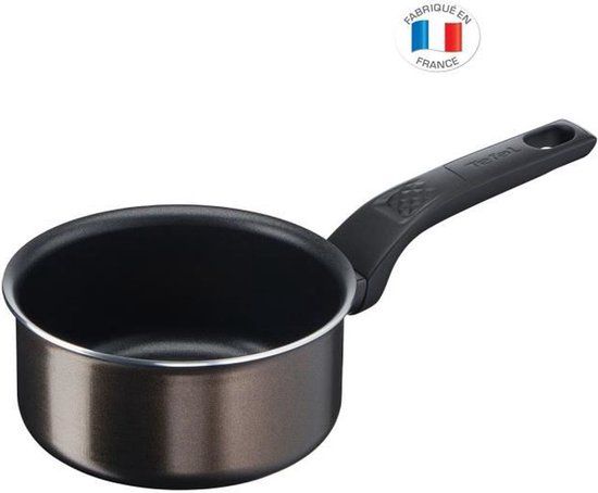 Tefal Easy Cook&Clean Steelpan - 14 cm (1 L) - Zwart