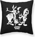Looney Tunes Kussenhoes Looney B&w A Zwart 45 x 45 cm