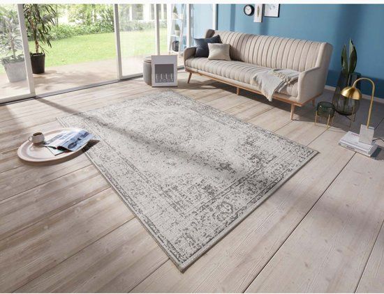 Elle Decor Vintage Vloerkleed Cenon 77x200 cm Crème