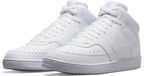 Nike Court Vision Mid Sneakers Mannen Wit Leer Maat 47
