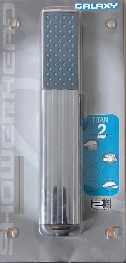 Tiger Galaxy Titan Handdouche - 2 Straalsoorten - Chroom