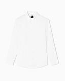 Armani Exchange T-shirt texturé pour homme, avec logo monogramme, blanc cassé, taille M