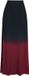 Black Premium by EMP Zwart-rode rok met kleurverloop - Dames - M