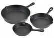 Brunbeste Set van 3 Pannen in Fonte (Ø25, Ø20, Ø16 cm)