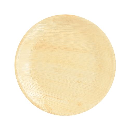 Papstar PAP85503 Wegwerpborden - rond - hout - 230mm