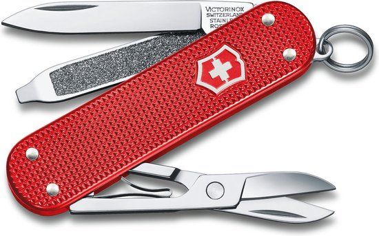 Victorinox Classic Alox Colors Zakmes - Sweet Berry - 5 Functies
