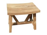 AVH-Collectie Stool voetenbank teak