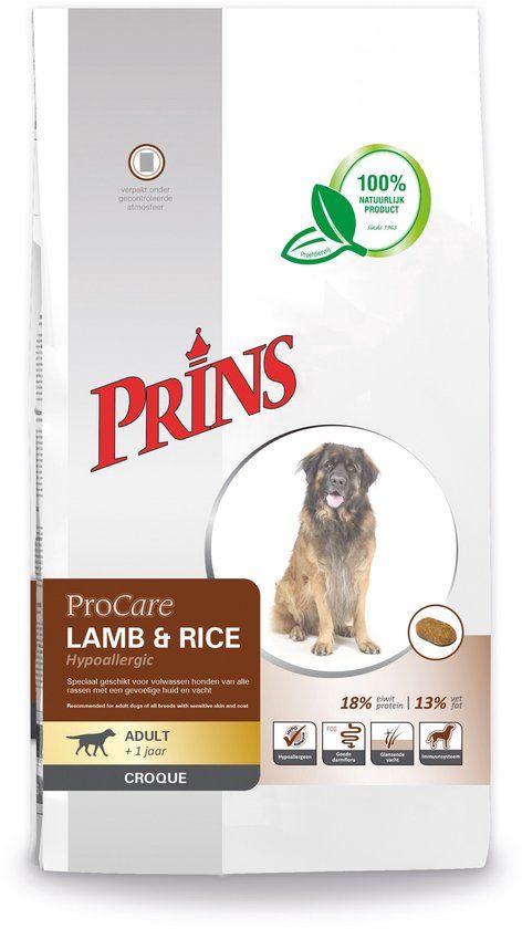 Prins Protection Croque Lamb 10kg - Hondenvoer